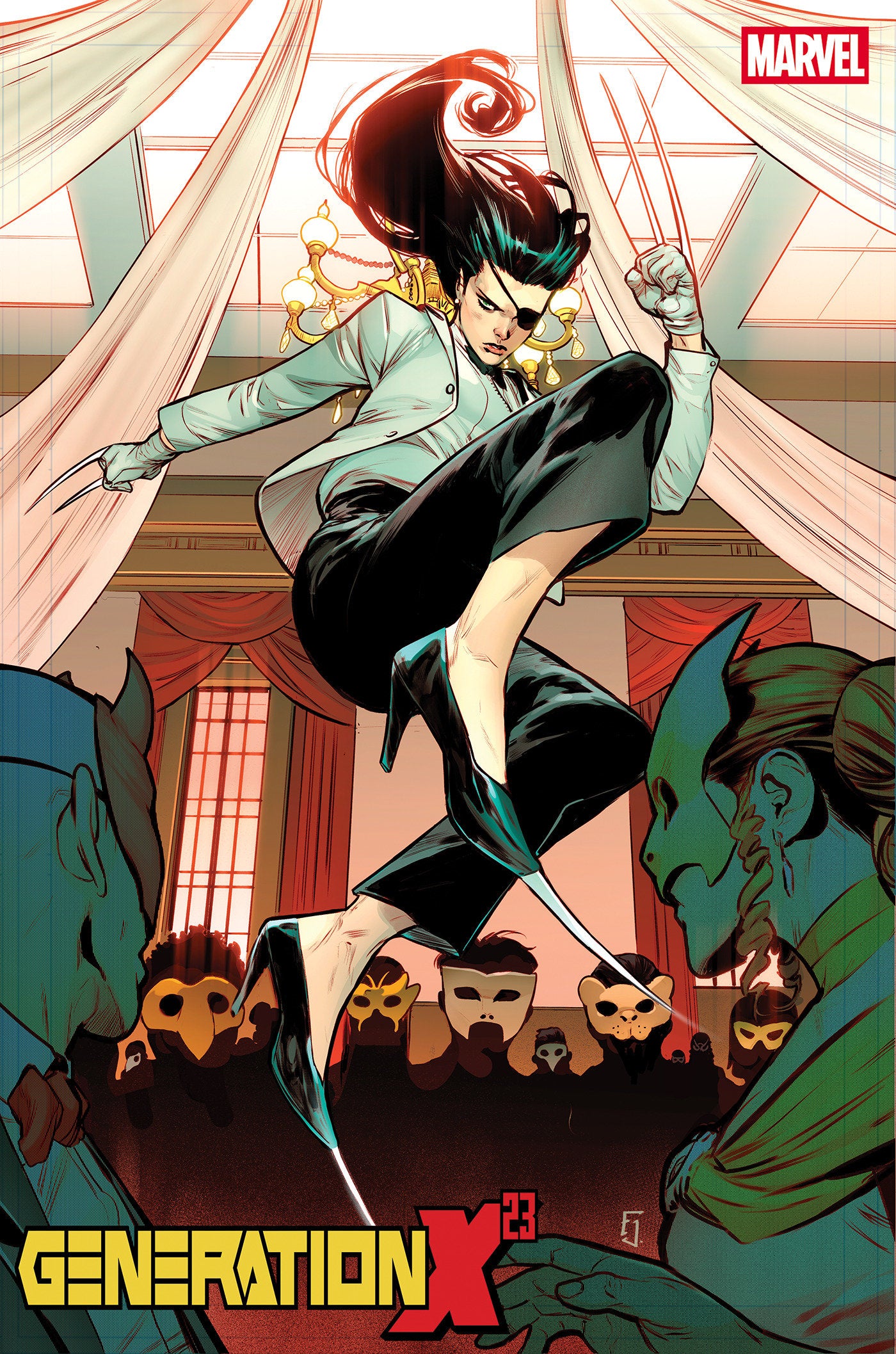 GENERATION X-23 #6 CVR B JUAN FRIGERI HELLFIRE COSTUME SWAP VAR