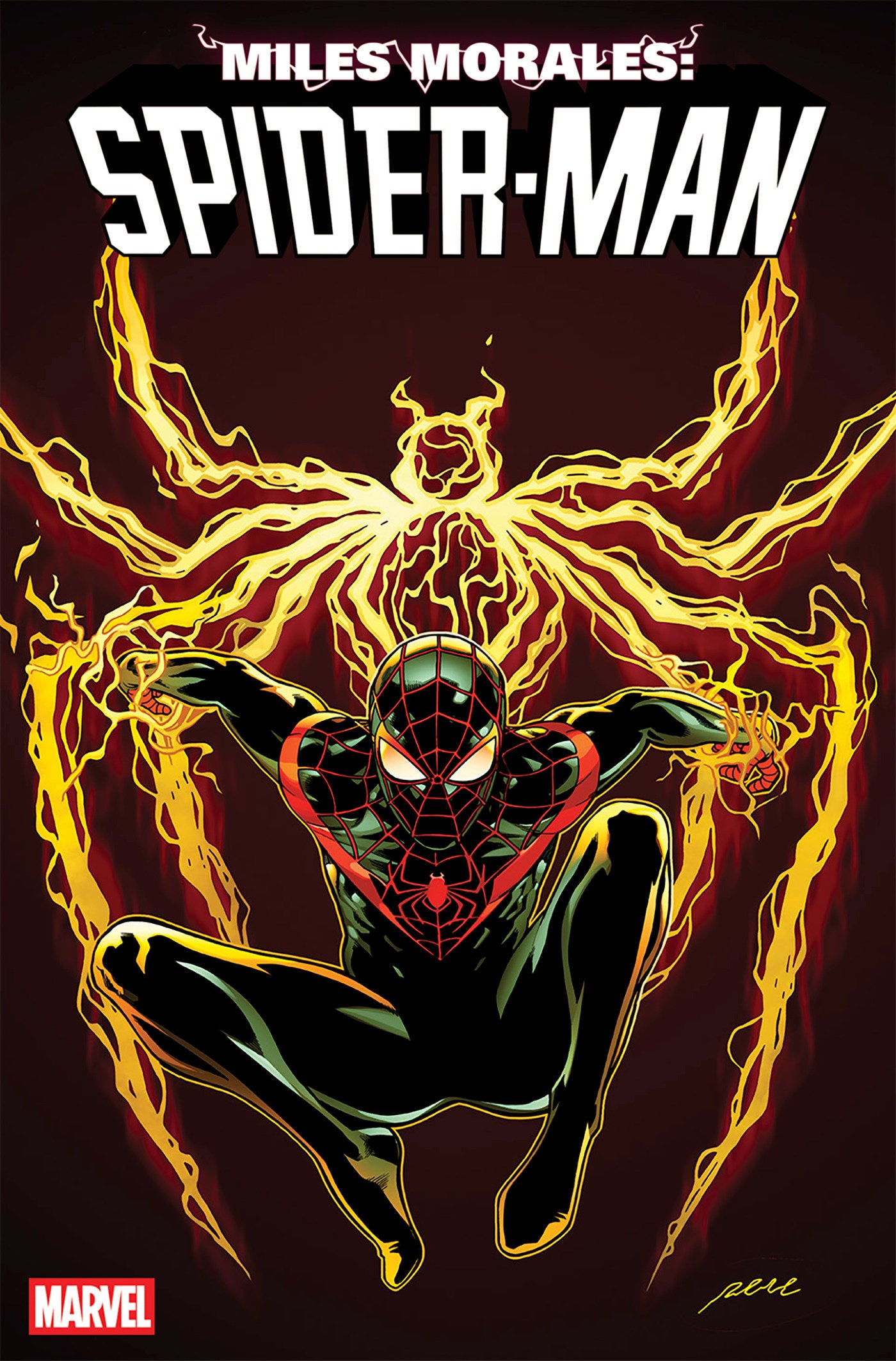 MILES MORALES: SPIDER-MAN #1 CVR B PERE PEREZ FOIL VAR (NET)