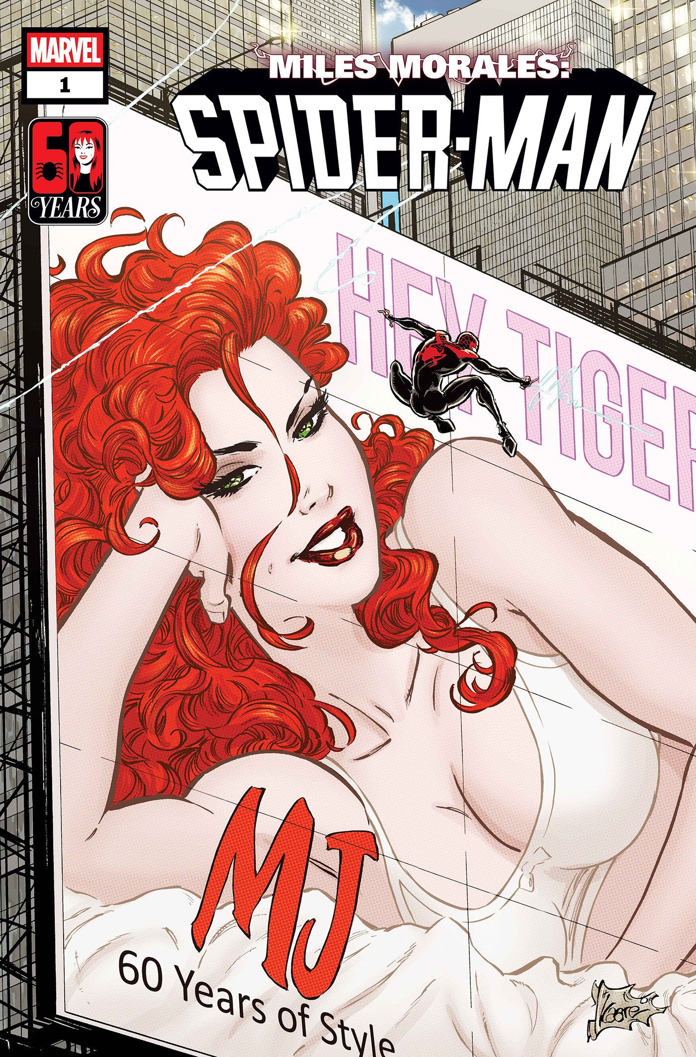 MILES MORALES: SPIDER-MAN #1 CVR F KAARE ANDREWS MARY JANE WATSON VAR