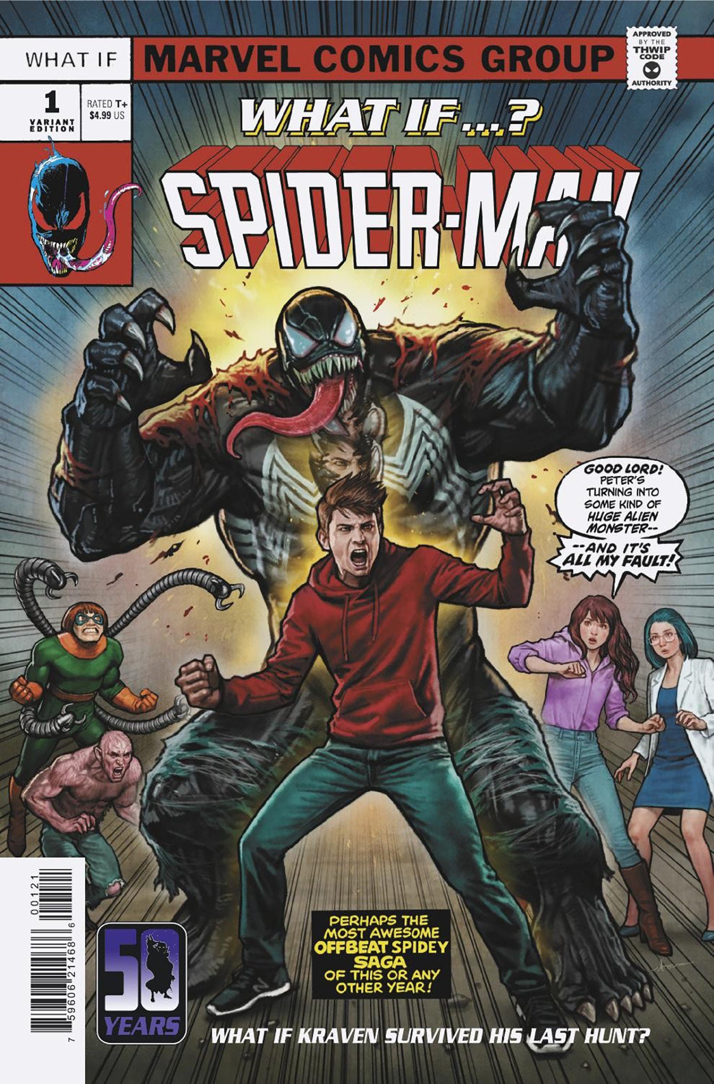 WHAT IF...? SPIDER-MAN #1 CVR B STONEHOUSE HOMAGE VAR