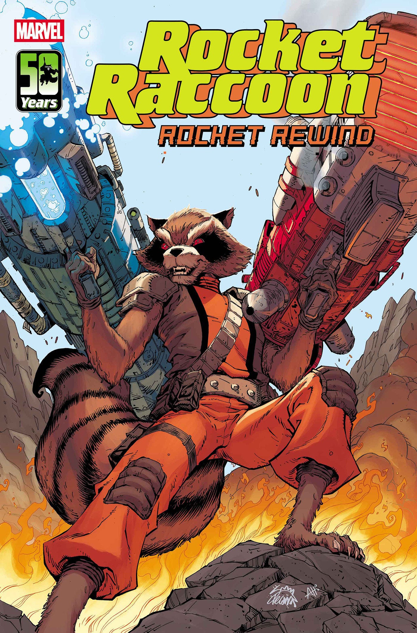 ROCKET RACCOON: ROCKET REWIND #1 CVR A RYAN STEGMAN