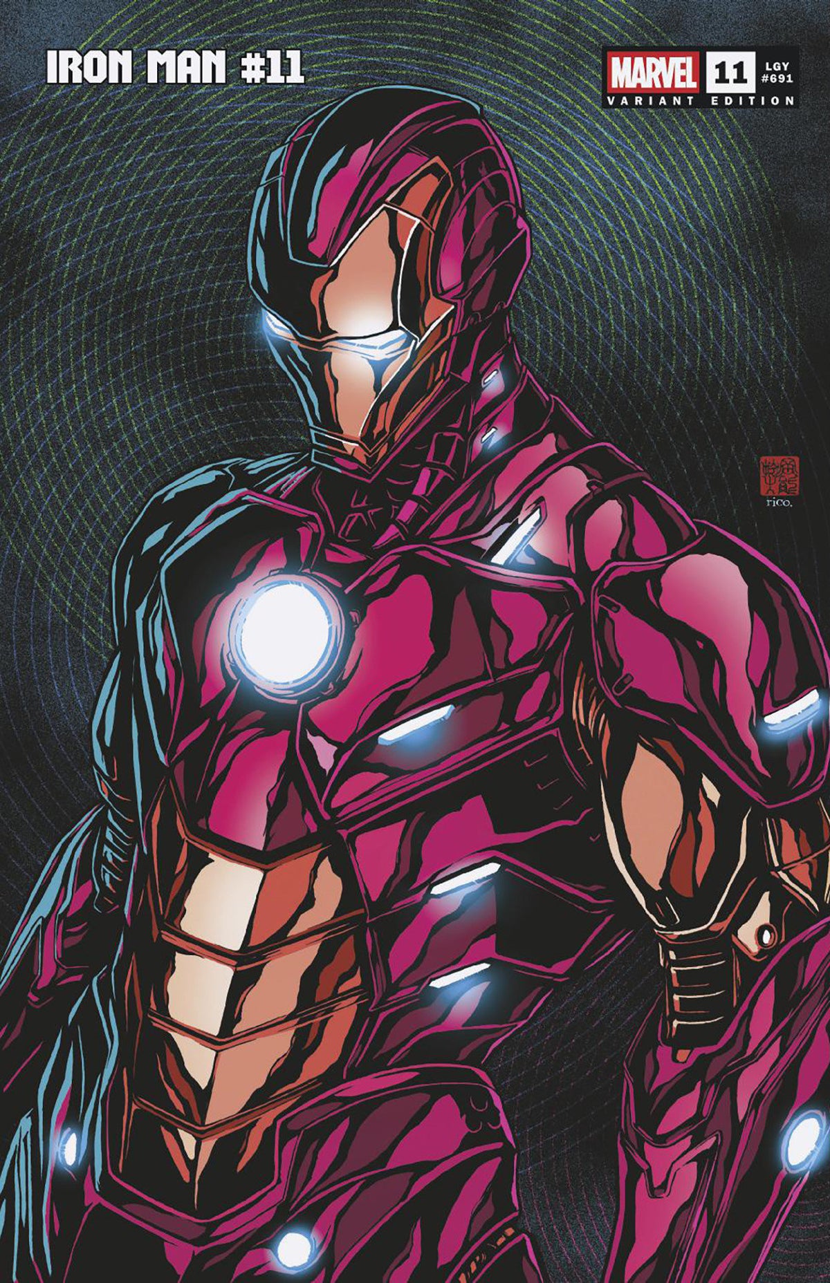 IRON MAN #11 TAKASHI OKAZAKI VARIANT
