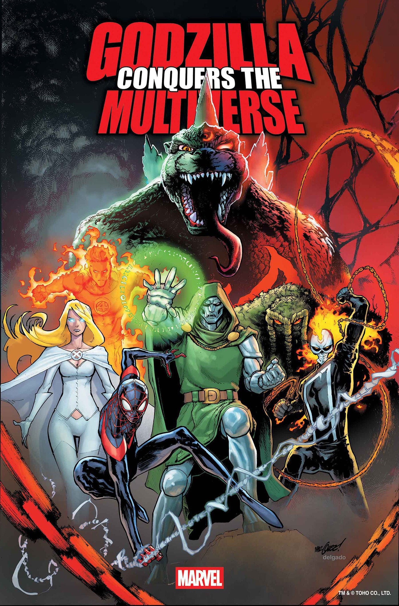 GODZILLA CONQUERS THE MULTIVERSE #1 CVR A DAVID MARQUEZ