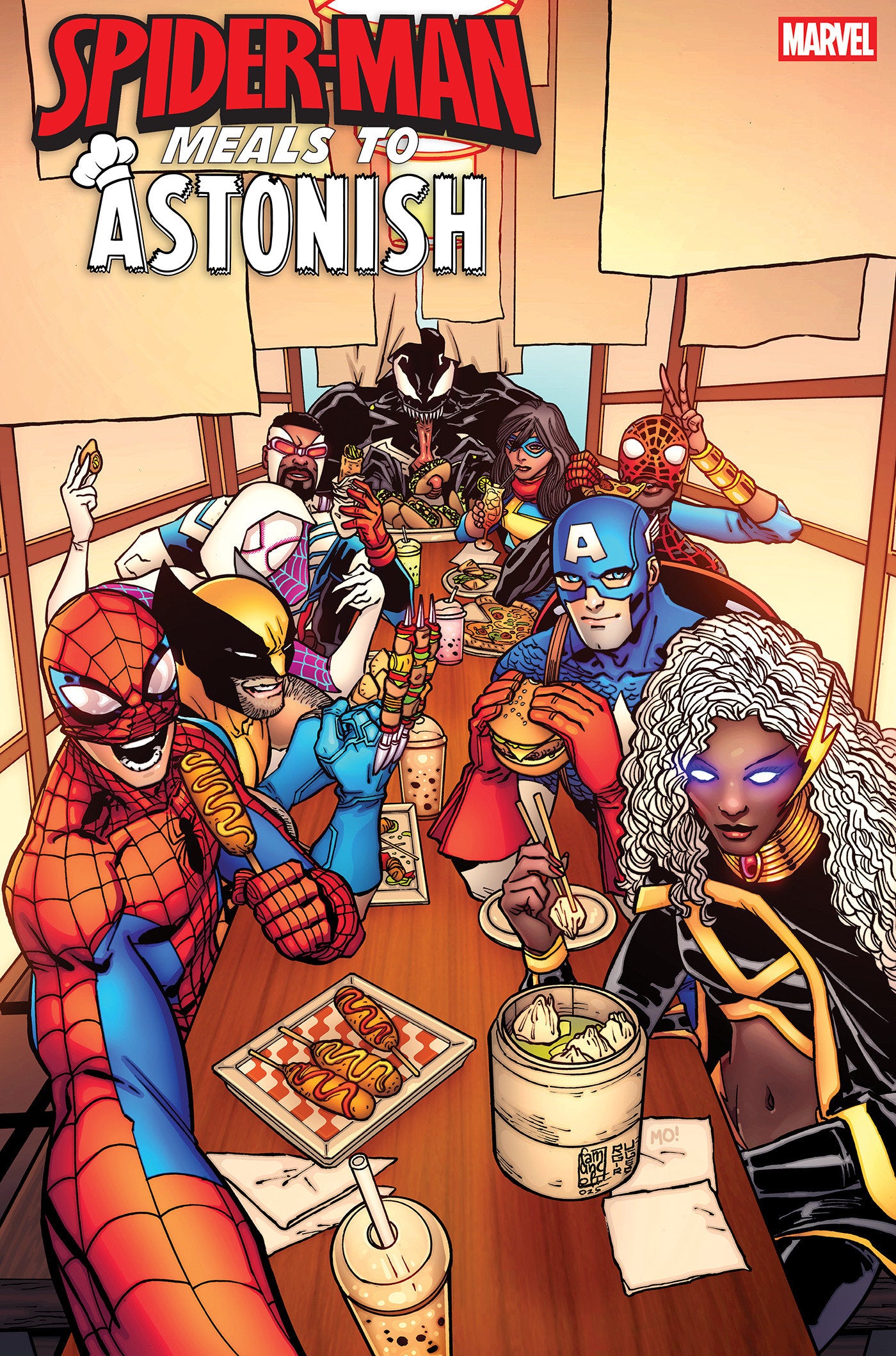 SPIDER-MAN: MEALS TO ASTONISH #1 ONE-SHOT CVR C GIUSEPPE CAMUNCOLI VAR