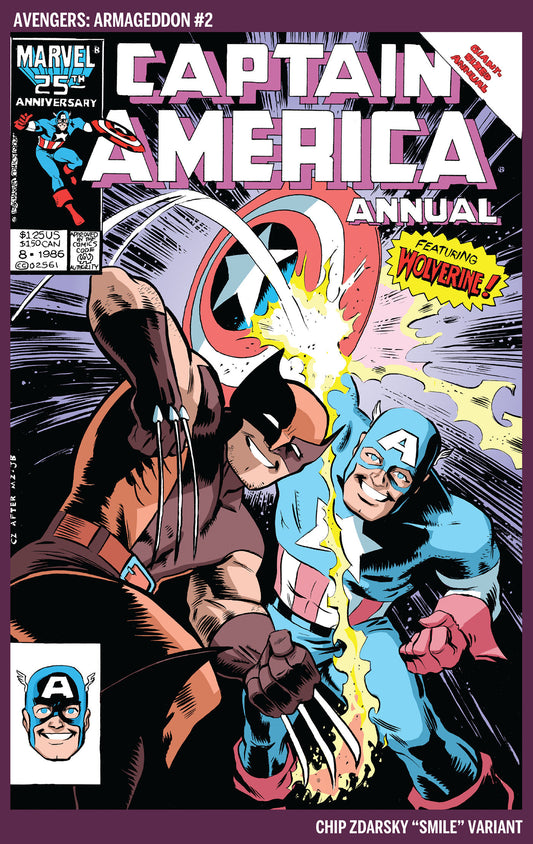 AVENGERS: ARMAGEDDON #2 CVR F CHIP ZDARSKY SMILE VAR