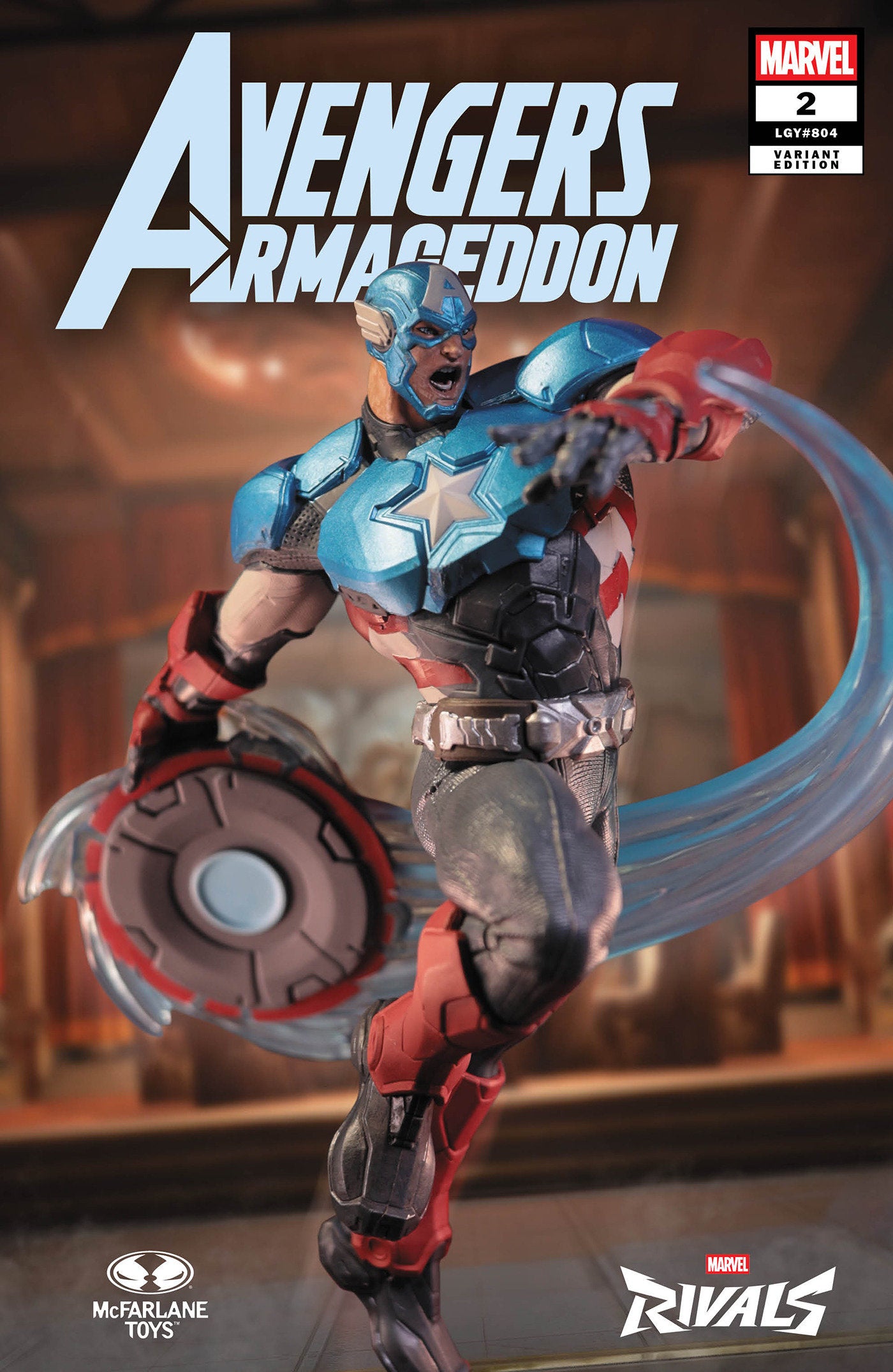 AVENGERS: ARMAGEDDON #2 CVR J MCFARLANE TOYS MARVEL RIVALS VAR