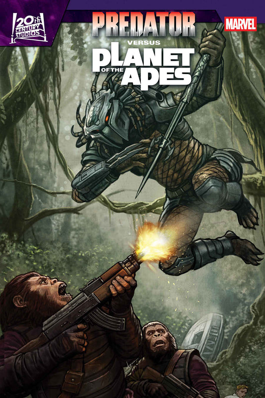 PREDATOR VS. THE PLANET OF THE APES #1 CVR A STONEHOUSE
