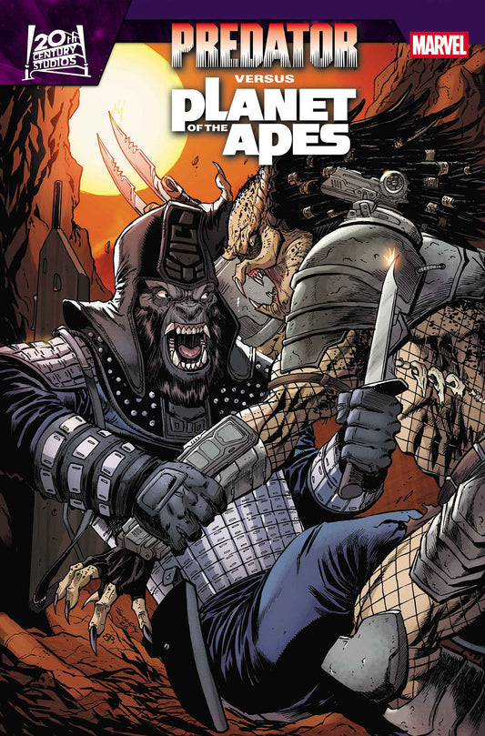 PREDATOR VS. THE PLANET OF THE APES #1 CVR D TIM SEELEY VAR