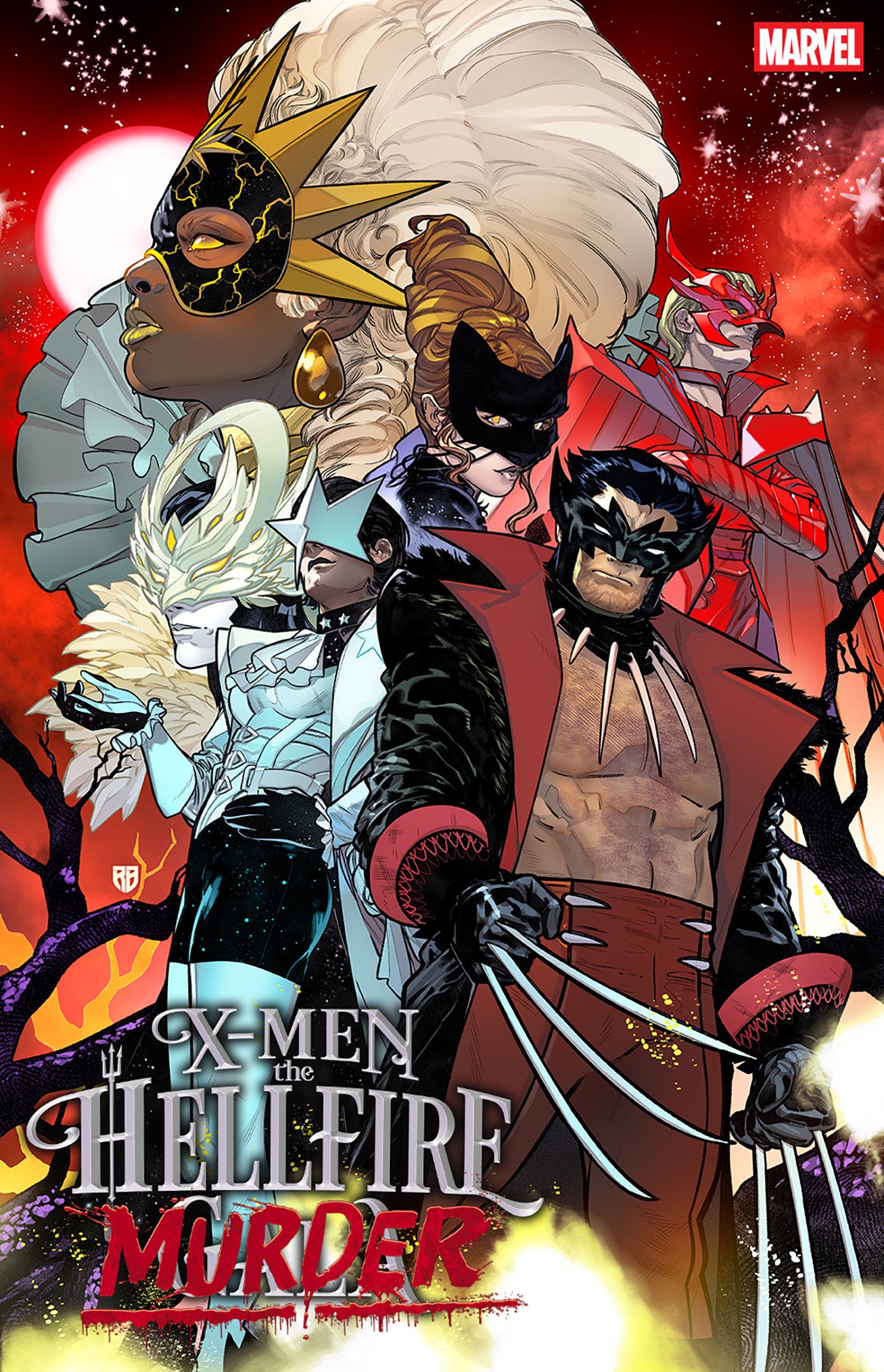 X-MEN THE HELLFIRE MURDER #1 CVR B R.B. SILVA VAR