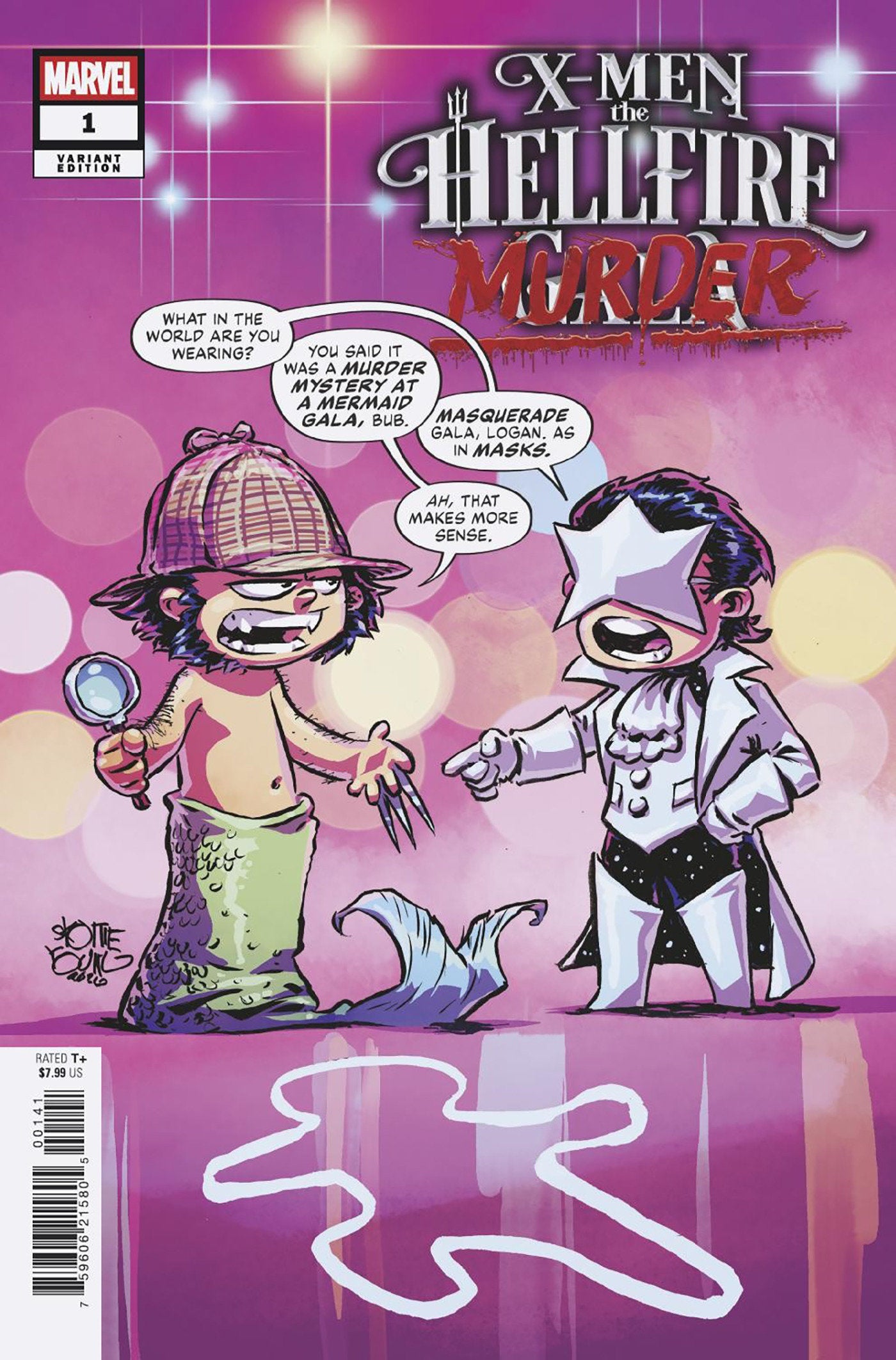 X-MEN THE HELLFIRE MURDER #1 CVR D SKOTTIE YOUNG VAR