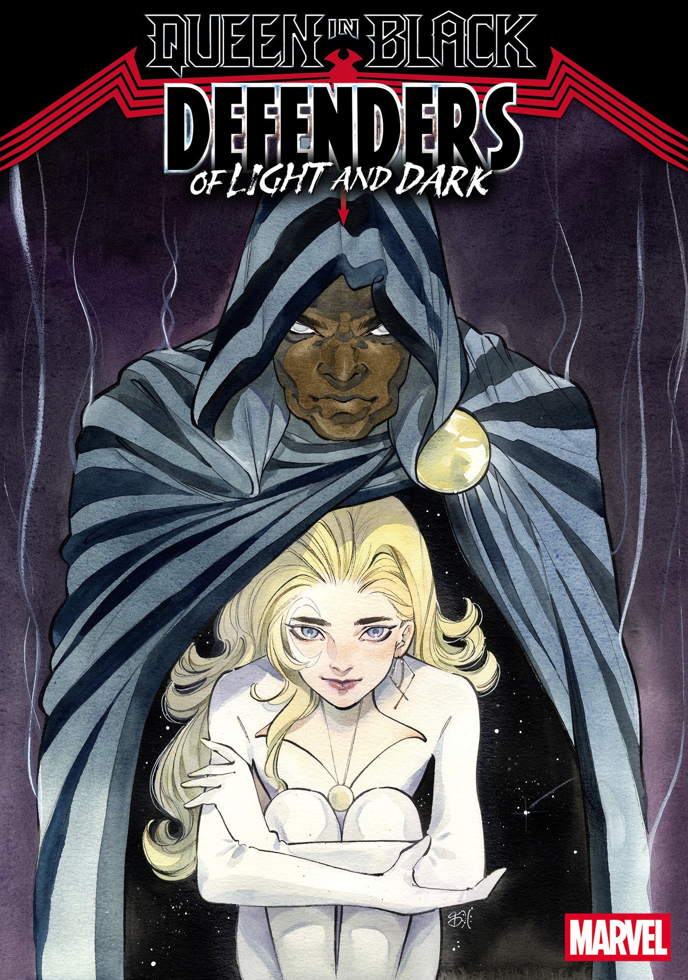 QUEEN IN BLACK: DEFENDERS OF LIGHT AND DARK #1 CVR B PEACH MOMOKO VAR