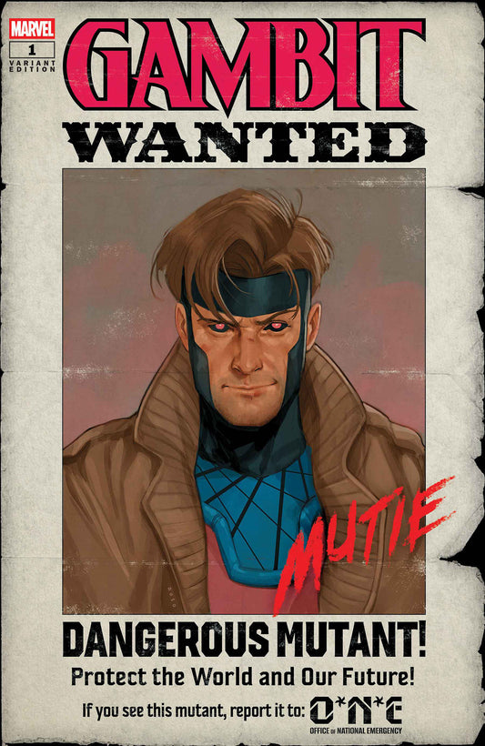 GAMBIT: WANTED #1 CVR F PHIL NOTO WANTED VAR B