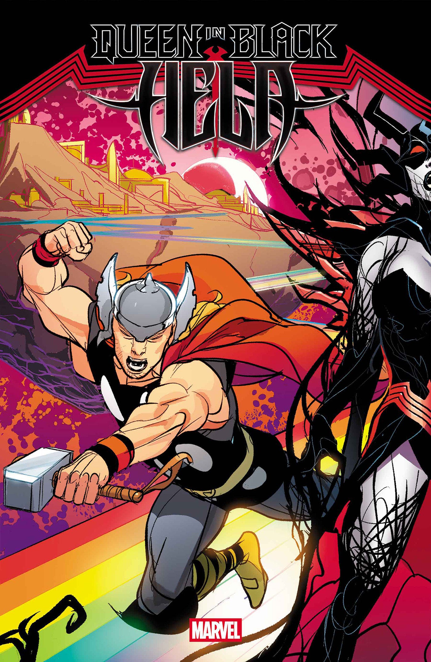 QUEEN IN BLACK: HELA #1 CVR A PASQUAL FERRY