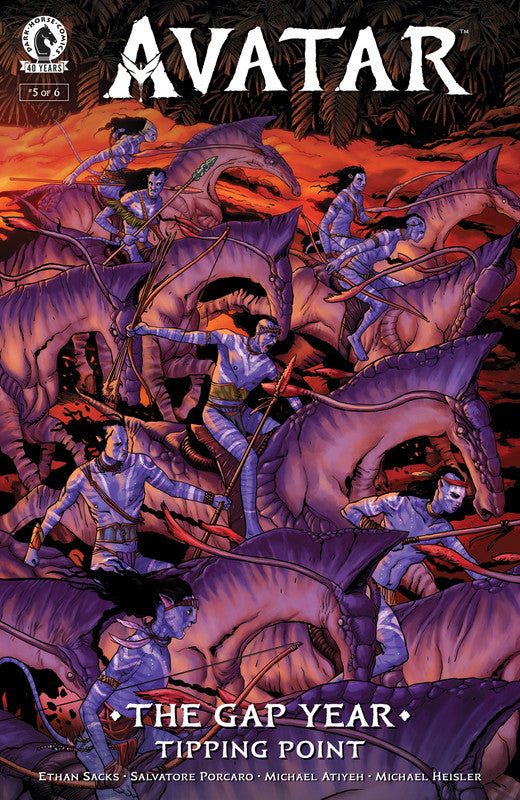 AVATAR: THE GAP YEAR TIPPING POINT #5 CVR A SALVATORE PORCARO