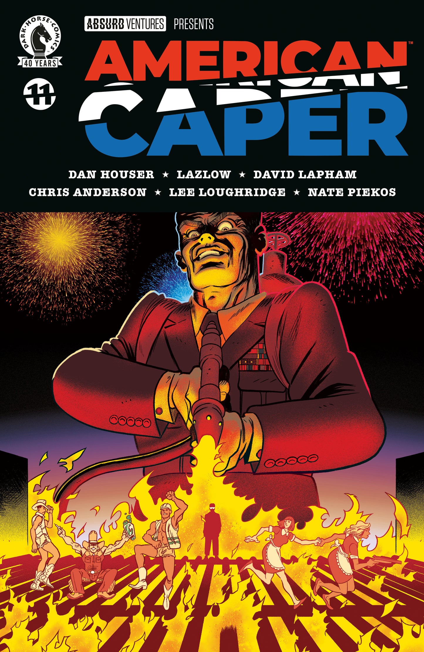 AMERICAN CAPER #11 (CVR A) (TYLER BOSS)