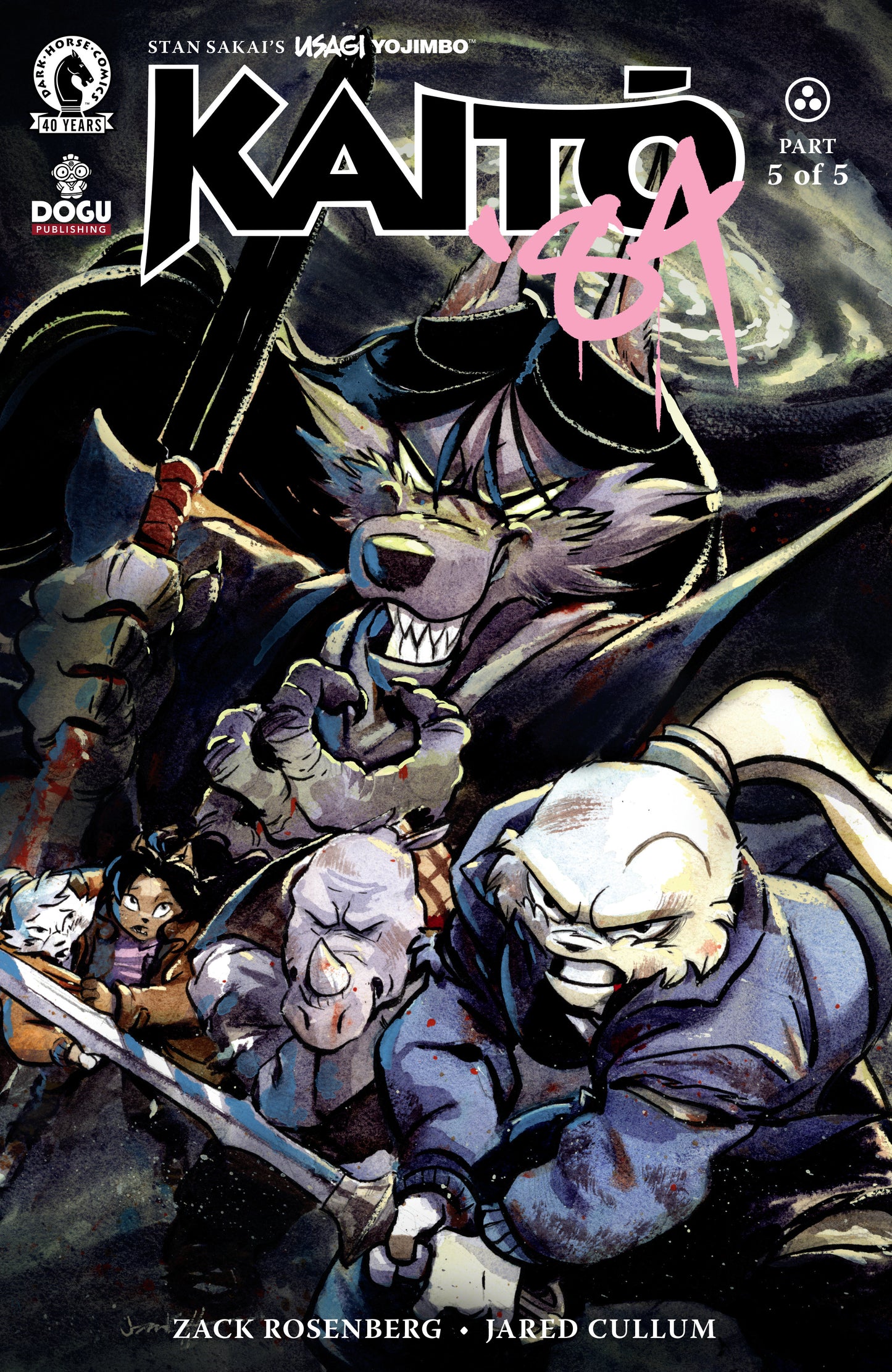 USAGI YOJIMBO KAITO 84 #5 CVR A JARED CULLUM