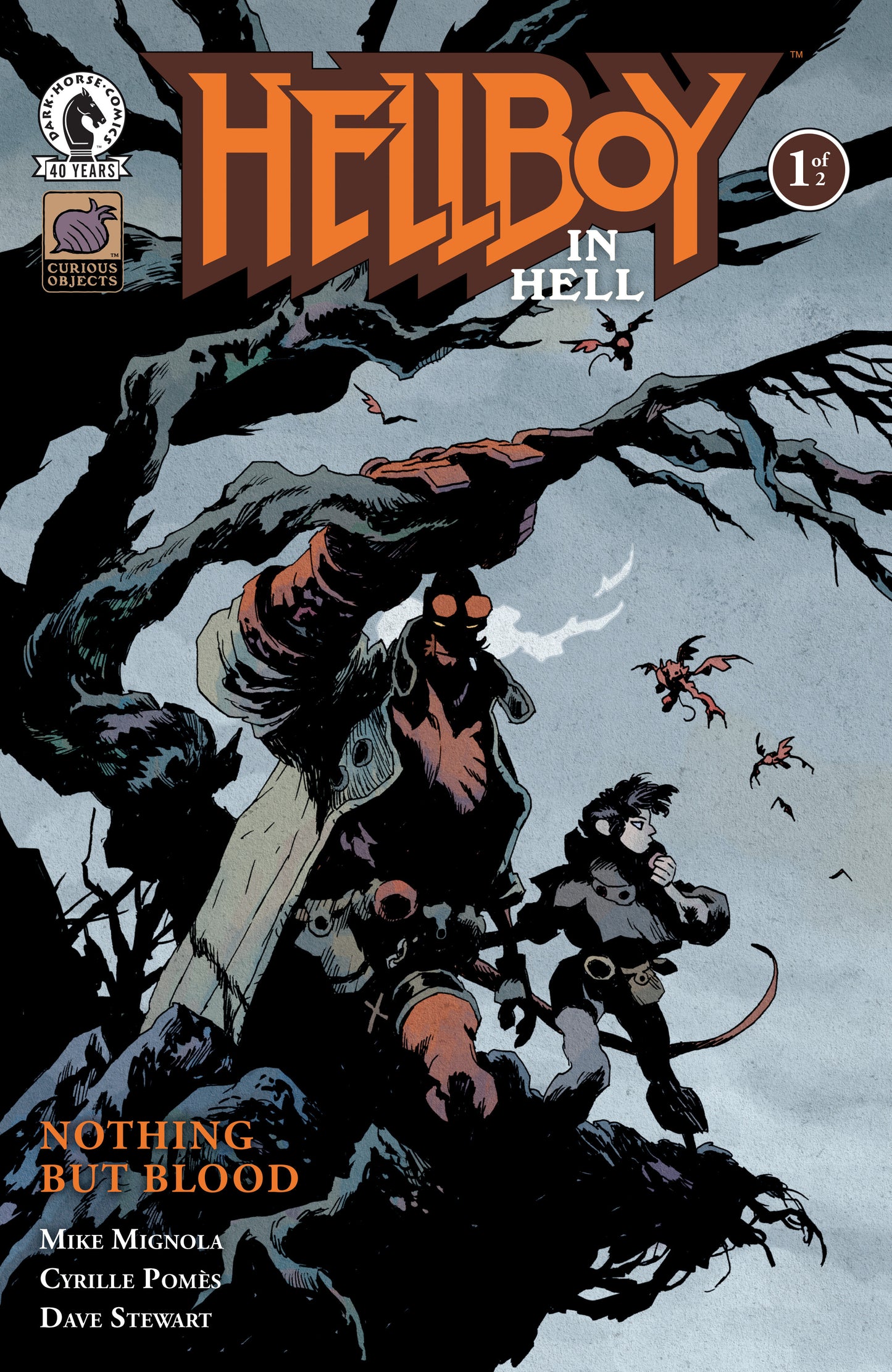 HELLBOY IN HELL: NOTHING BUT BLOOD #1 (CVR A) (CYRILLE POMES)