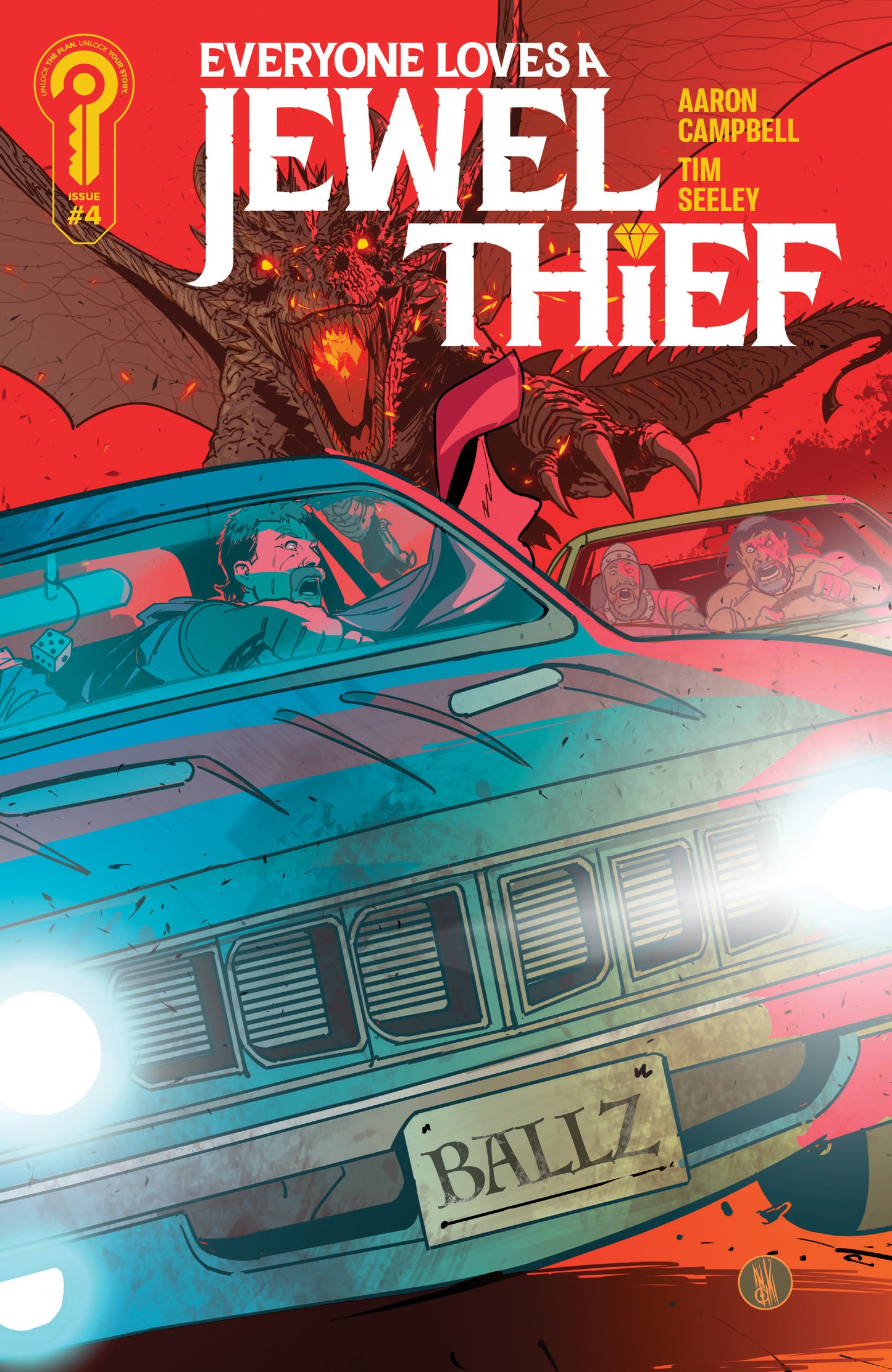EVERYONE LOVES A JEWEL THIEF #4 COVER B INAKI MIRANDA