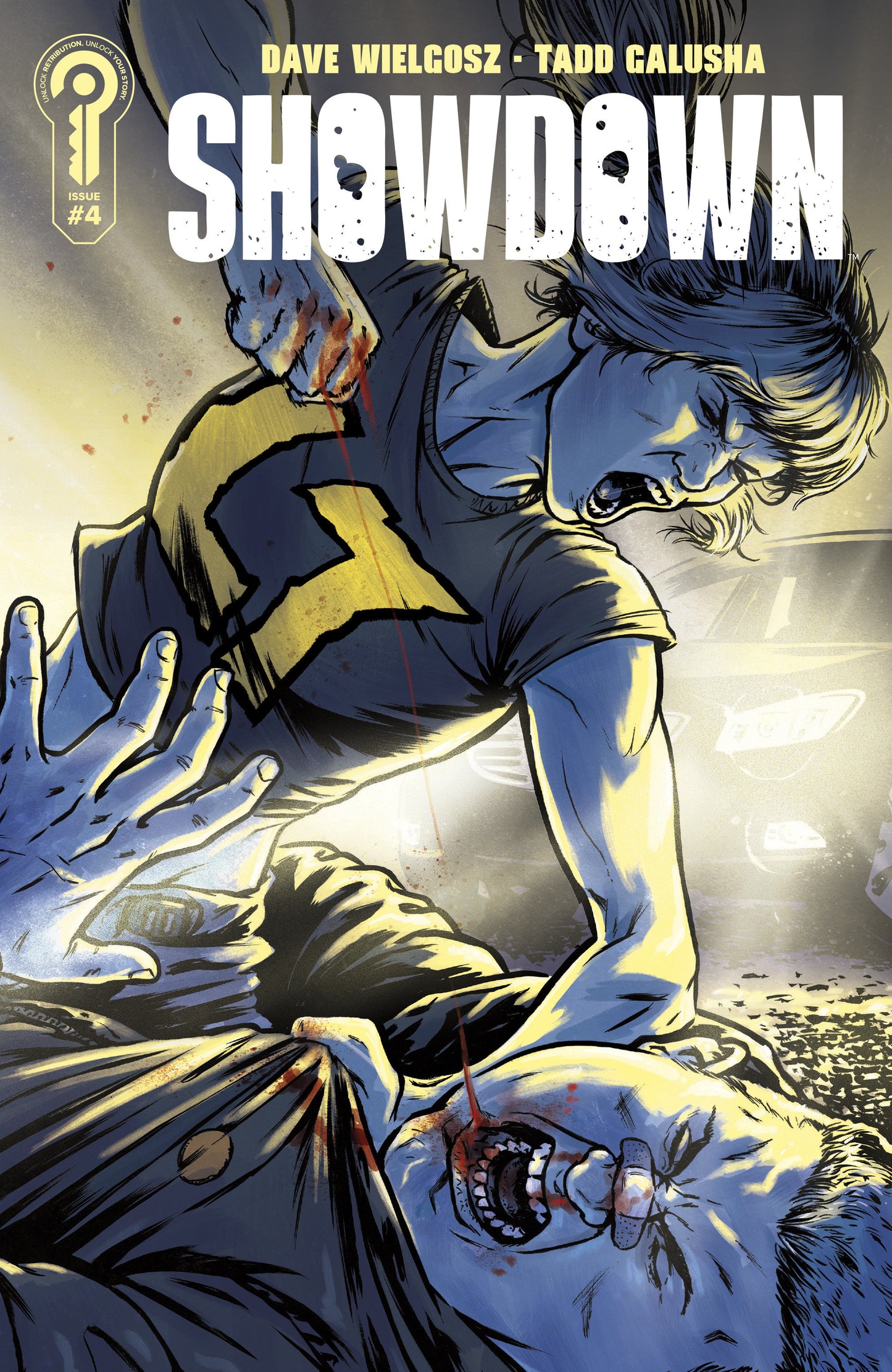 SHOWDOWN #4 COVER B TADD GALUSHA