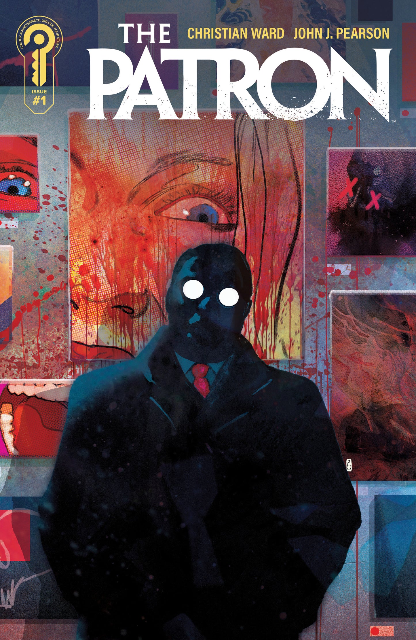 THE PATRON #1 CVR A CHRISTIAN WARD
