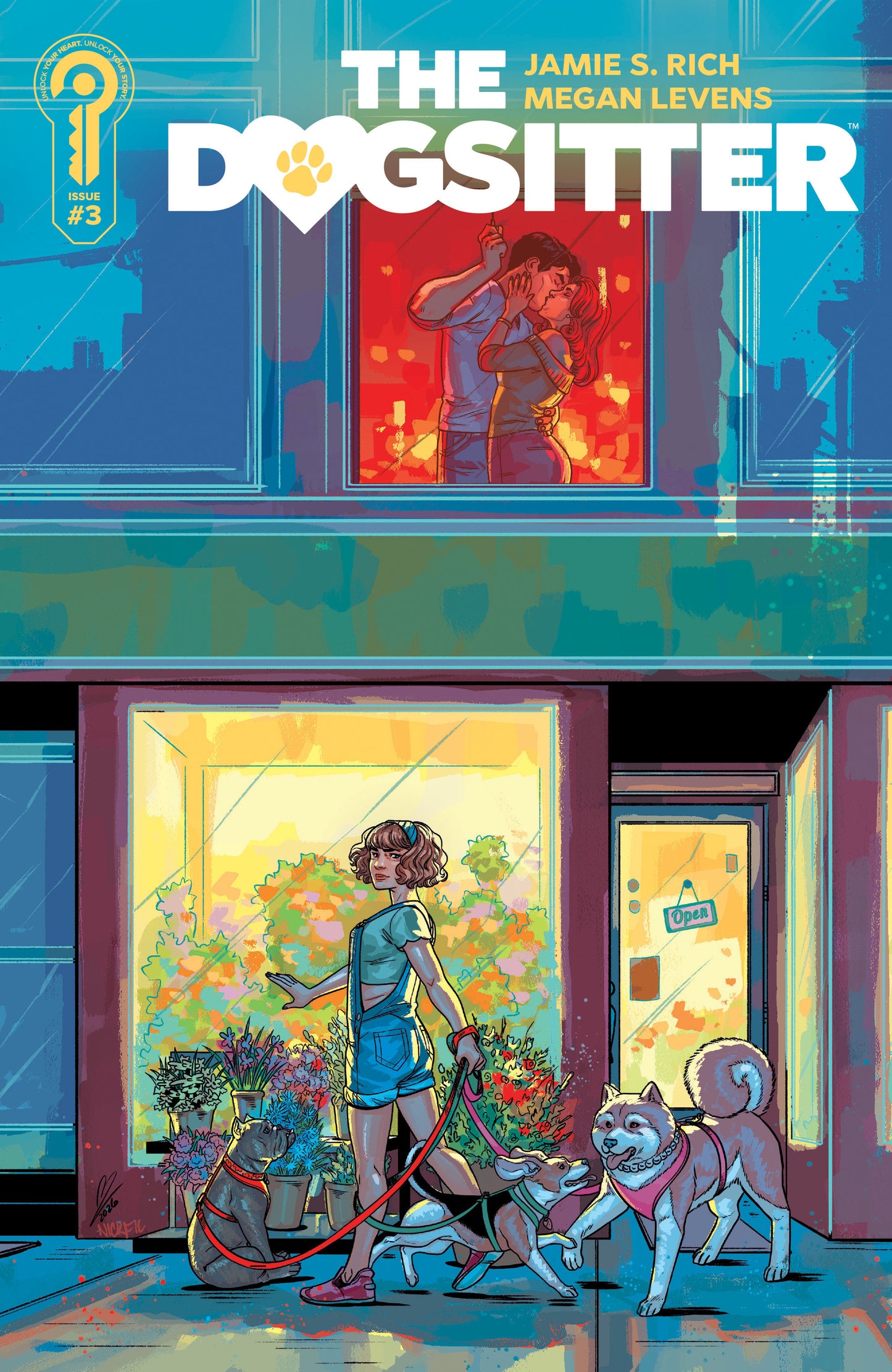 THE DOGSITTER #3 COVER A MEGAN LEVENS