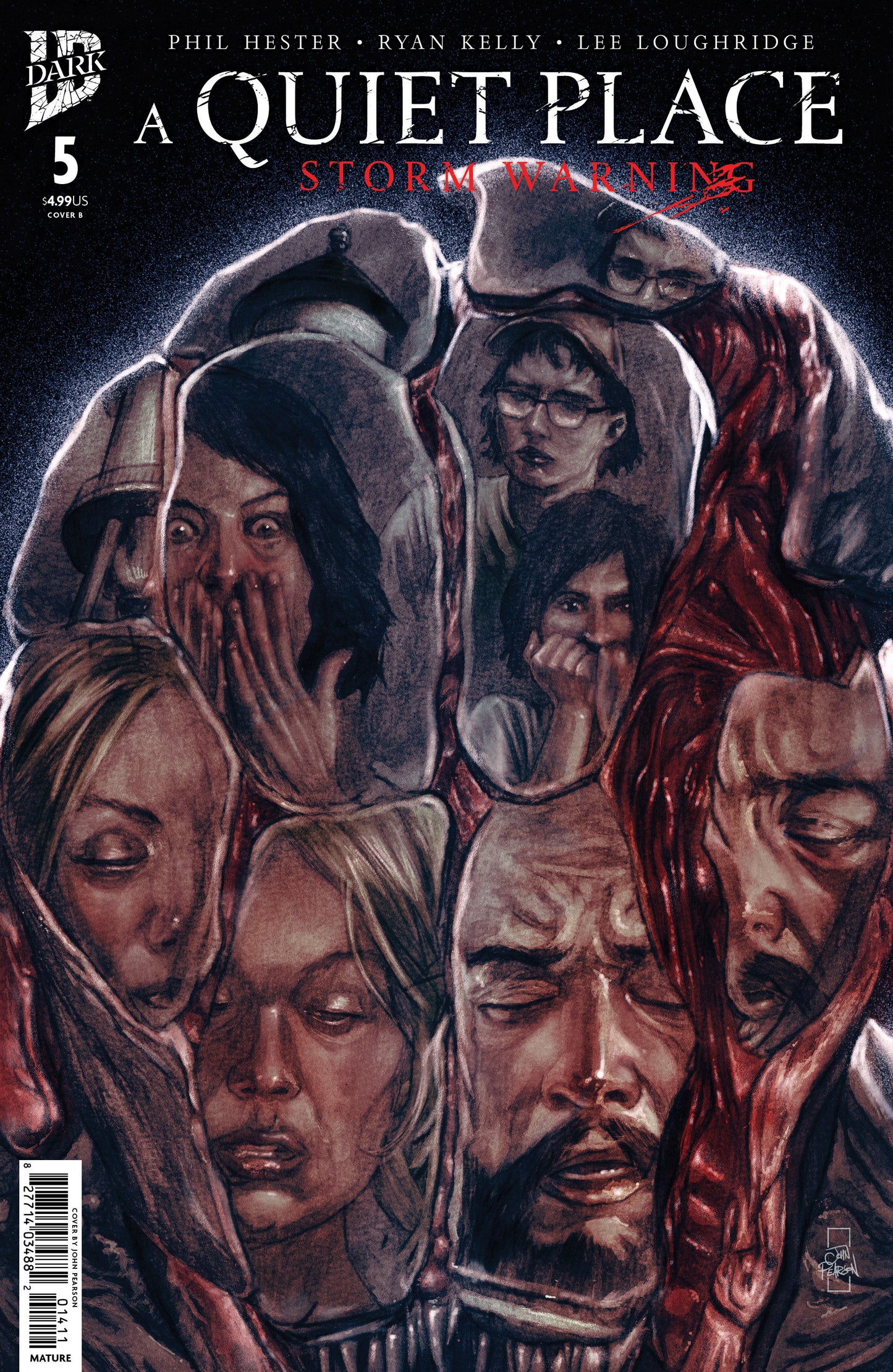 A QUIET PLACE STORM WARNING #5 CVR B JOHN PEARSON VAR