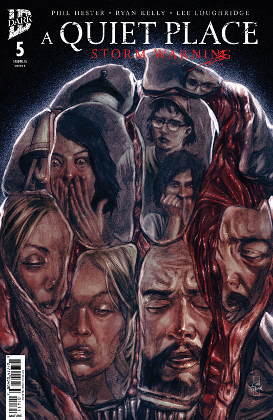 A QUIET PLACE STORM WARNING #5 CVR B JOHN PEARSON VAR
