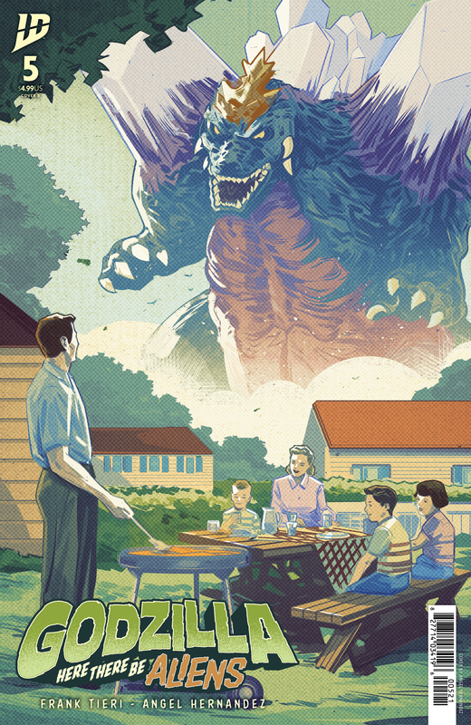 GODZILLA: HERE THERE BE ALIENS #5 CVR B HERNANDEZ VAR