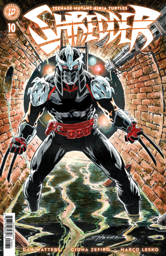TEENAGE MUTANT NINJA TURTLES SHREDDER #10 CVR C SCOTT HANNA VAR