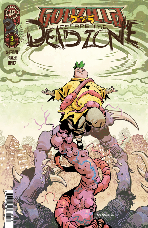 GODZILLA: ESCAPE THE DEADZONE [KAI-SEI ERA] #3 CVR B DELPECHE