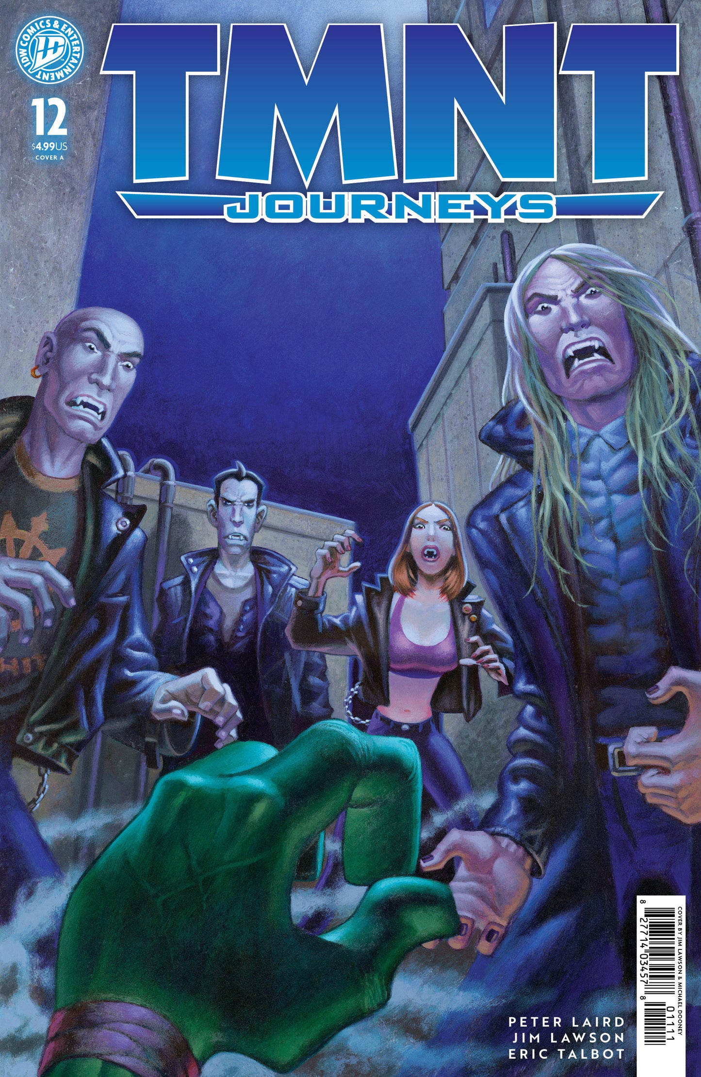 TMNT JOURNEYS #12 CVR A MICHAEL DOONEY