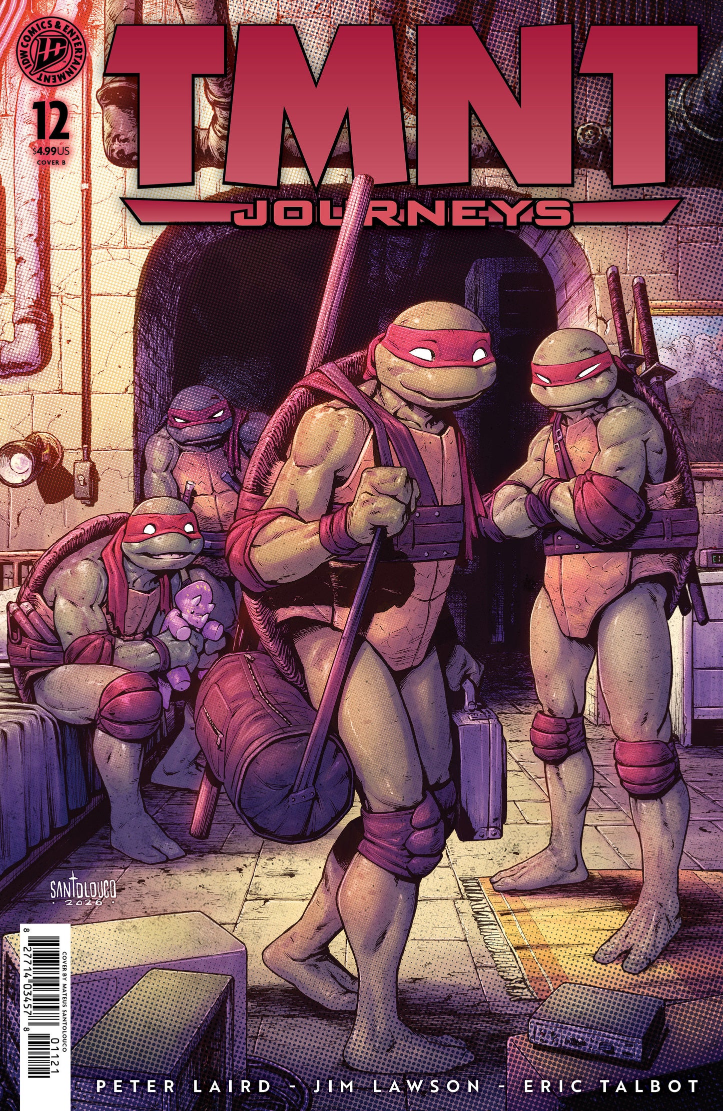 TMNT JOURNEYS #12 CVR B MATEUS SANTOLOUCO VAR