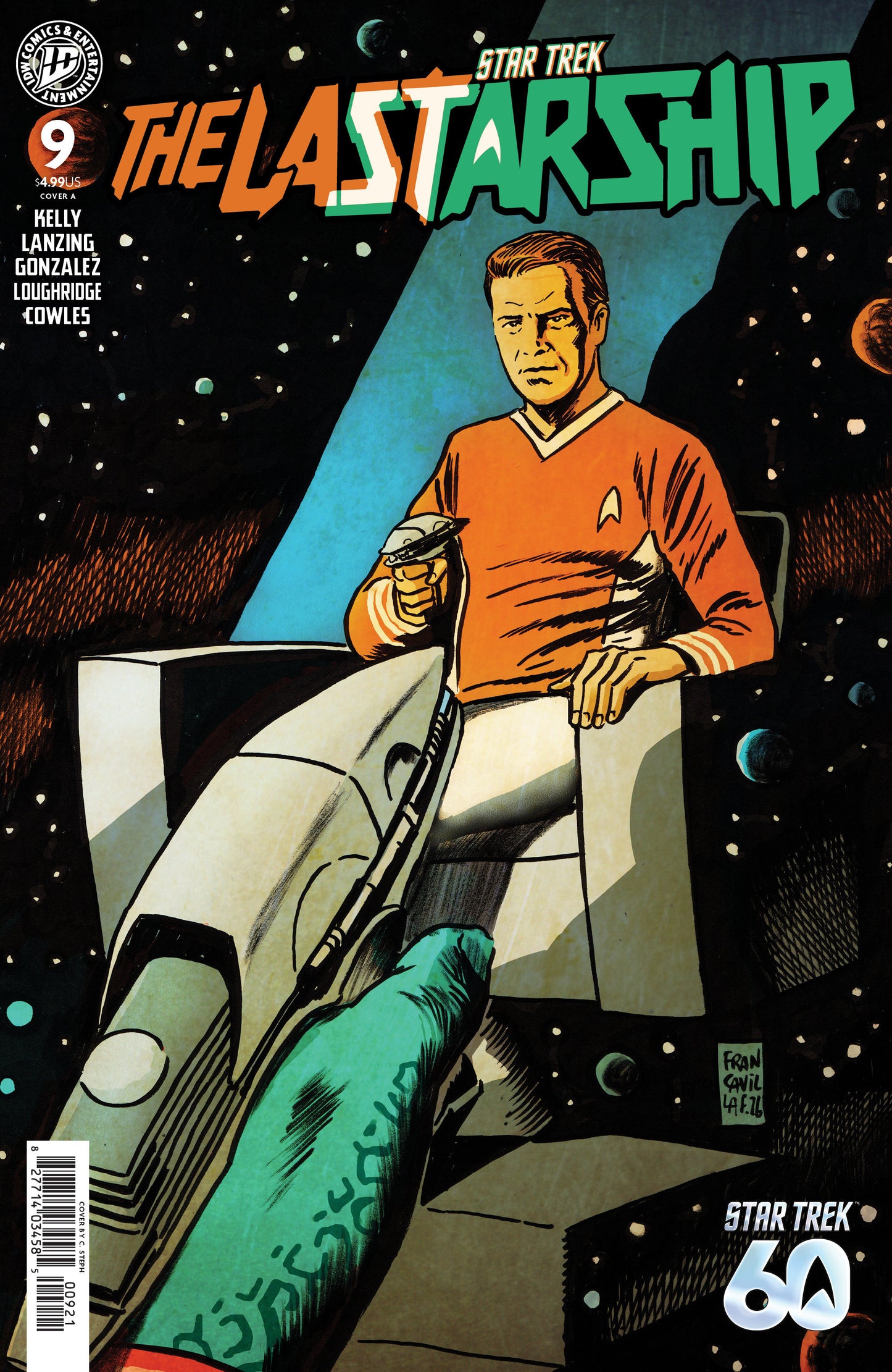 STAR TREK THE LAST STARSHIP #9 CVR A FRANCESCO FRANCAVILLA