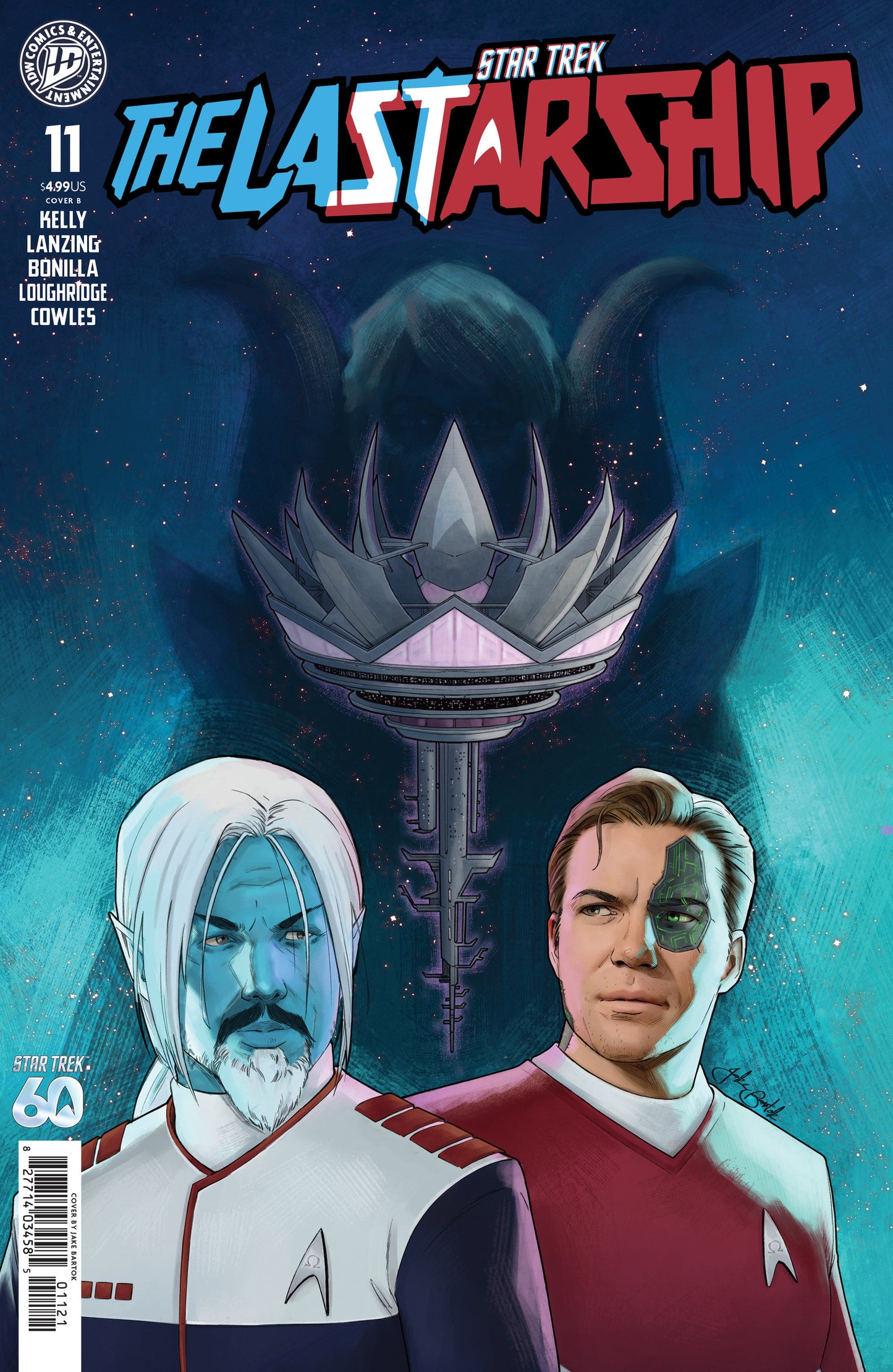 STAR TREK: THE LAST STARSHIP #11 VARIANT B (BARTOK)