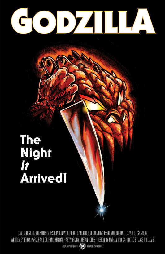 THE HORROR OF GODZILLA [KAI-SEI ERA] #1 CVR B PABLO TUNICA MOVIE HOMAGE COVER VAR
