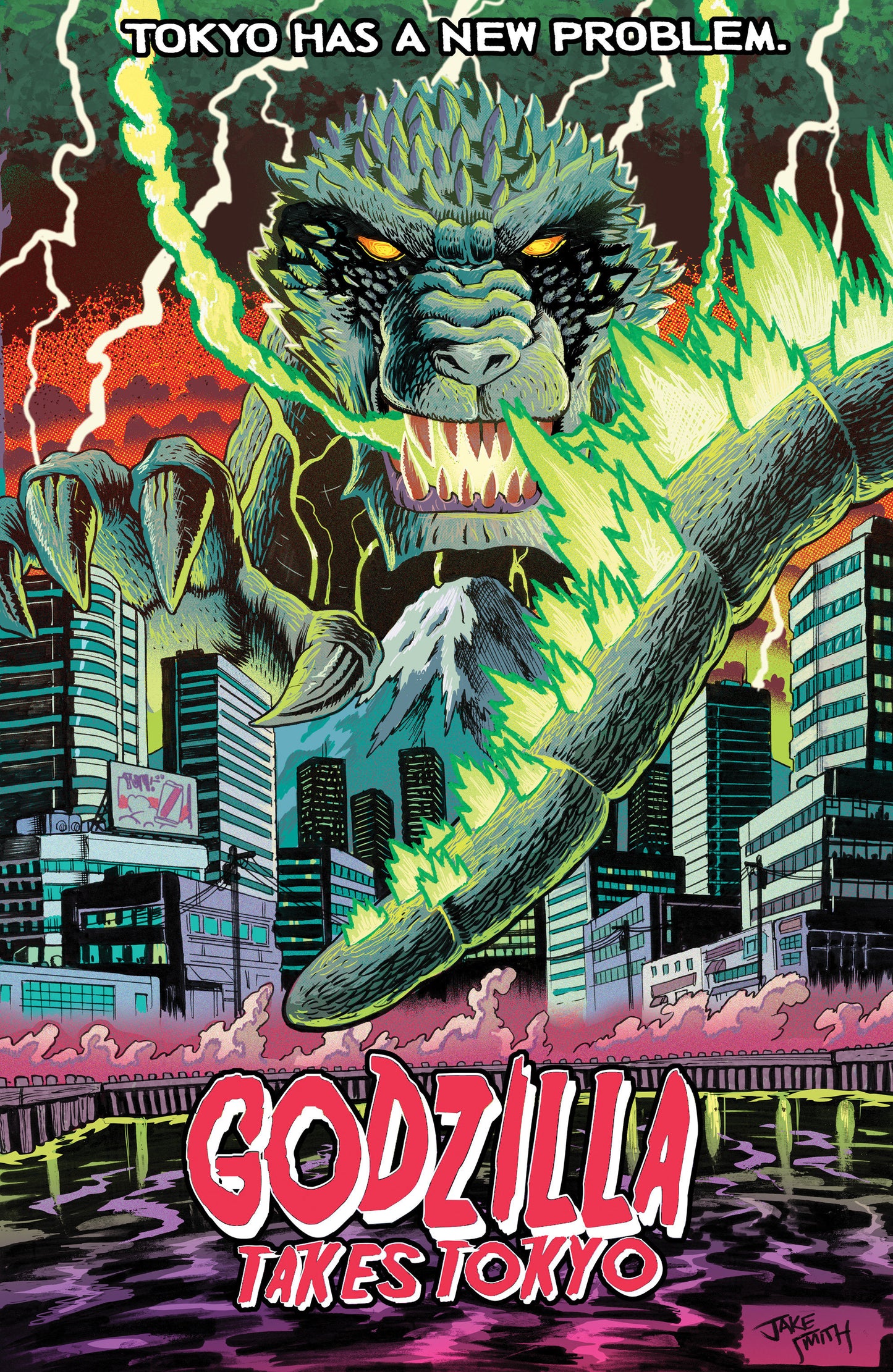 THE HORROR OF GODZILLA [KAI-SEI ERA] #2 VARIANT B (SMITH MOVIE HOMAGE COVER)
