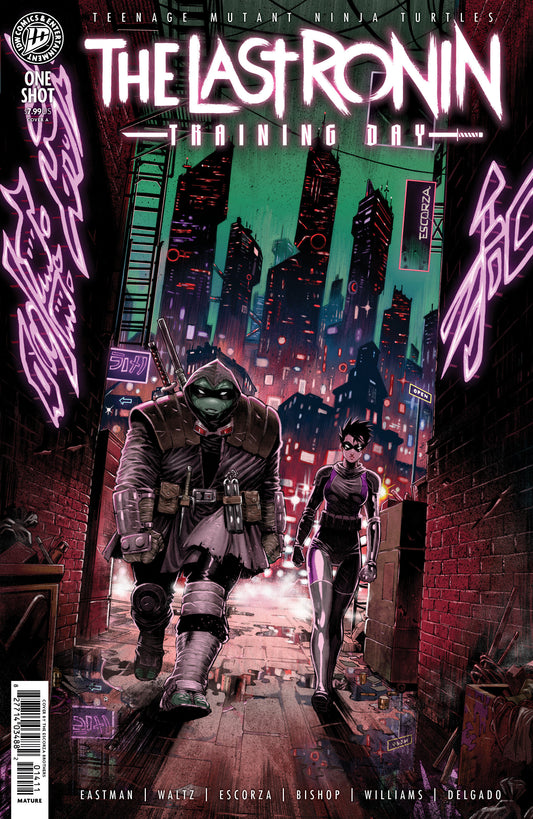 TEENAGE MUTANT NINJA TURTLES THE LAST RONIN TRAINING DAY CVR A ESCORZA BROTHERS