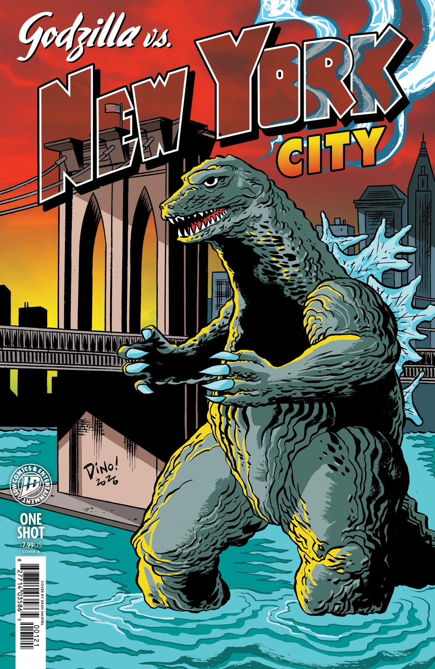 GODZILLA VS. AMERICA: NEW YORK CITY VARIANT B (HASPEIL)