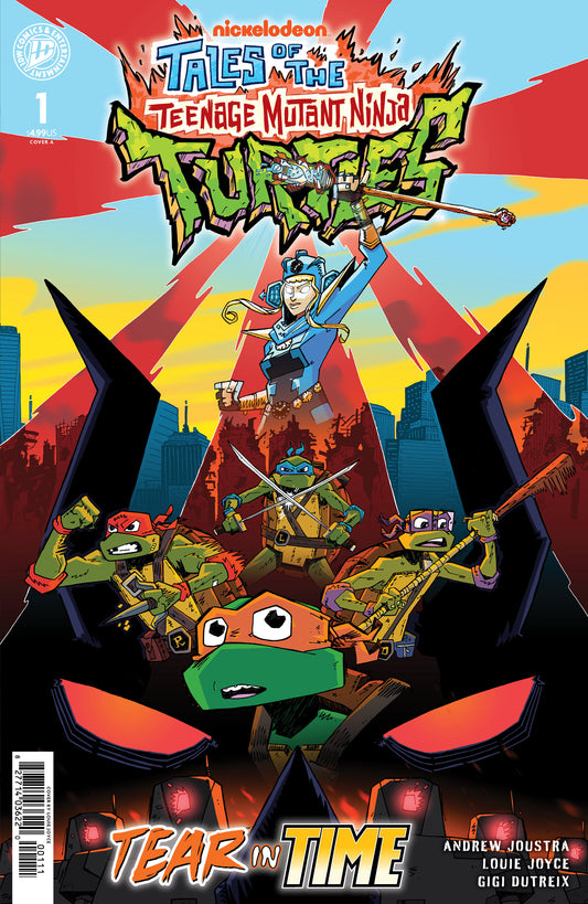 TALES OF THE TEENAGE MUTANT NINJA TURTLES: TEAR IN TIME #1 COVER A (JOYCE)