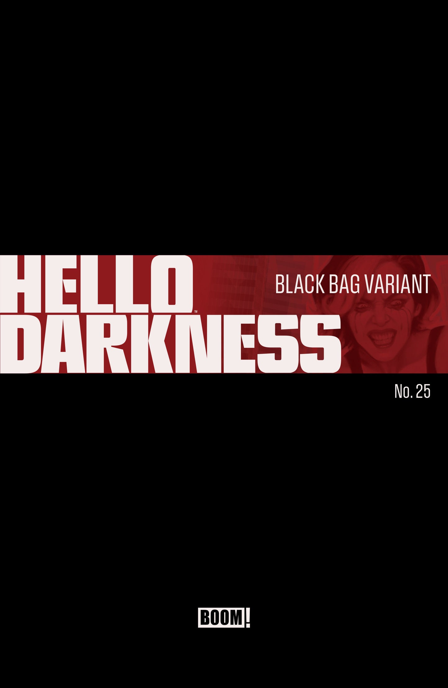 HELLO DARKNESS #25 D BLACK BAG VARIANT (DRESSED, HIXSON)