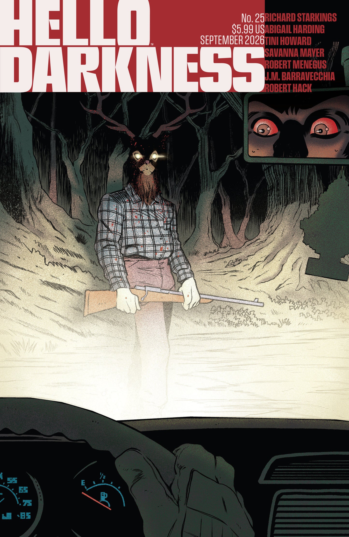 HELLO DARKNESS #25 I FOC REVEAL VARIANT (DRESSED, BOSS)