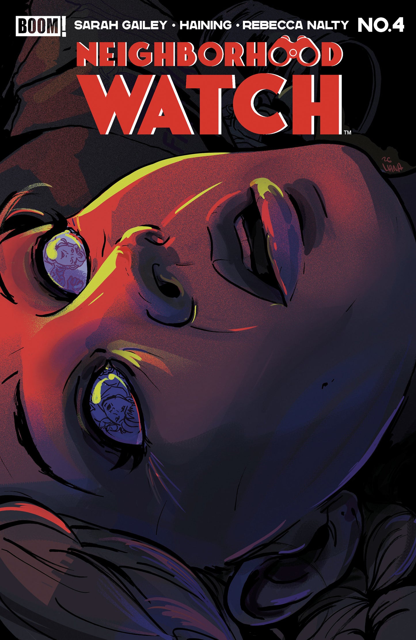 NEIGHBORHOOD WATCH #4 CVR B LIANA KANGAS VAR