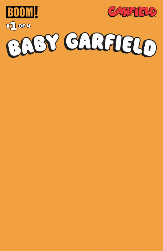 BABY GARFIELD #1 CVR D BLANK SKETCH ORANGE VAR