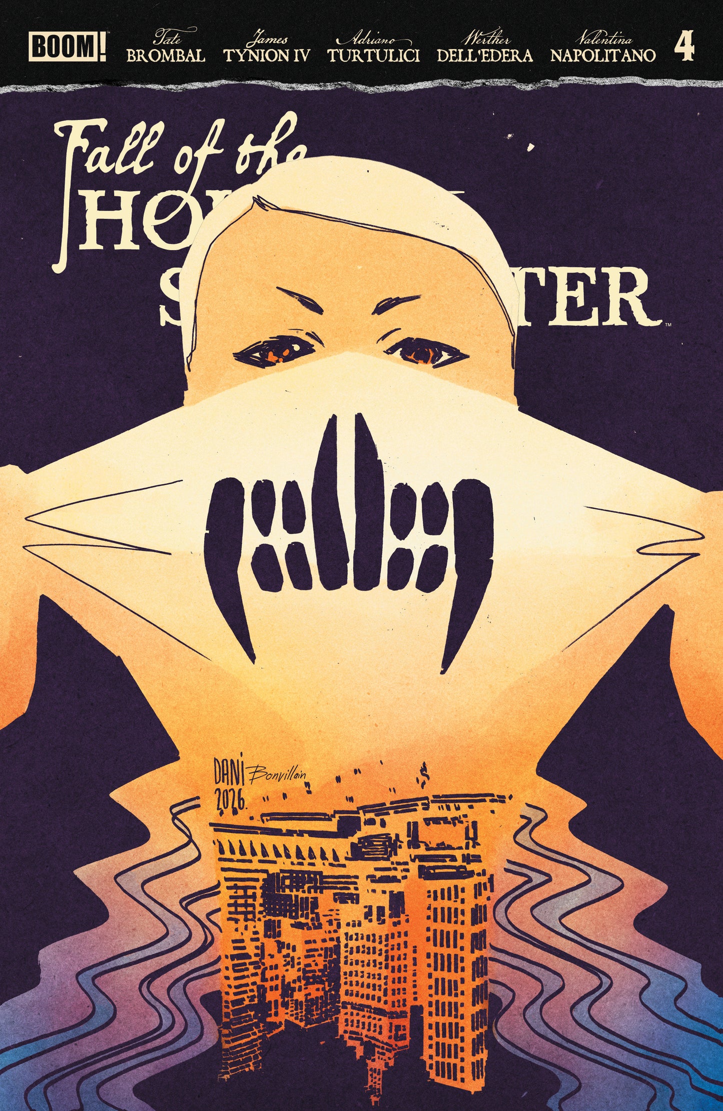 FALL OF THE HOUSE OF SLAUGHTER #4 I FOC REVEAL VARIANT (DRESSED, DANI)
