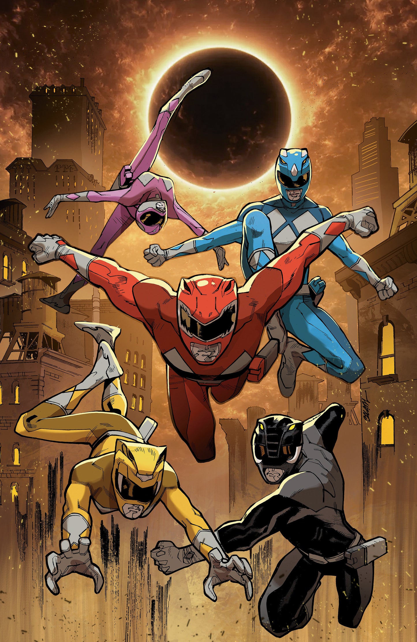 MIGHTY MORPHIN POWER RANGERS (2026) #2 CVR E ENID BALAM FOIL VAR