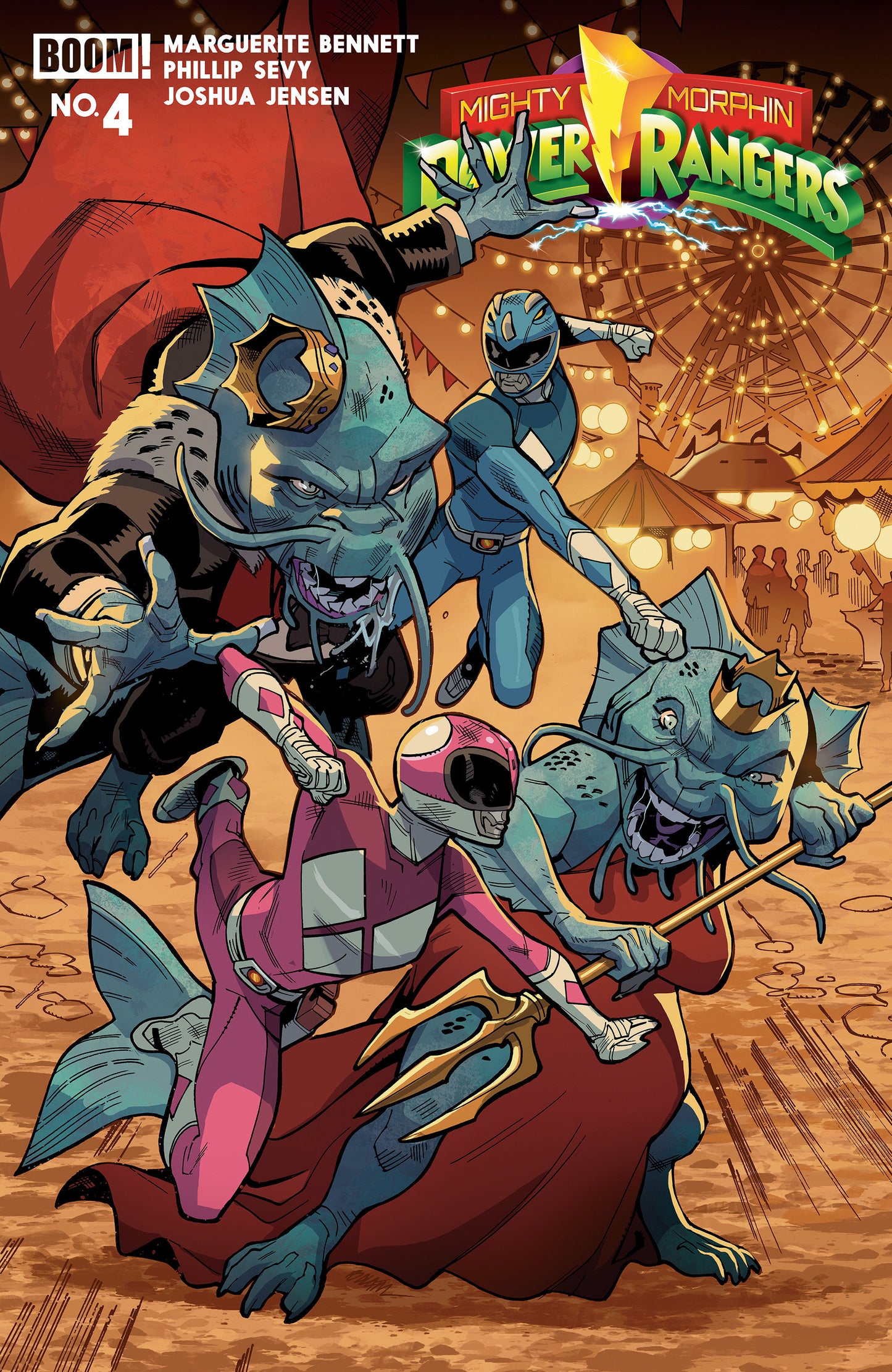 MIGHTY MORPHIN POWER RANGERS (2026) #4 A MAIN (DRESSED, BALÁM)