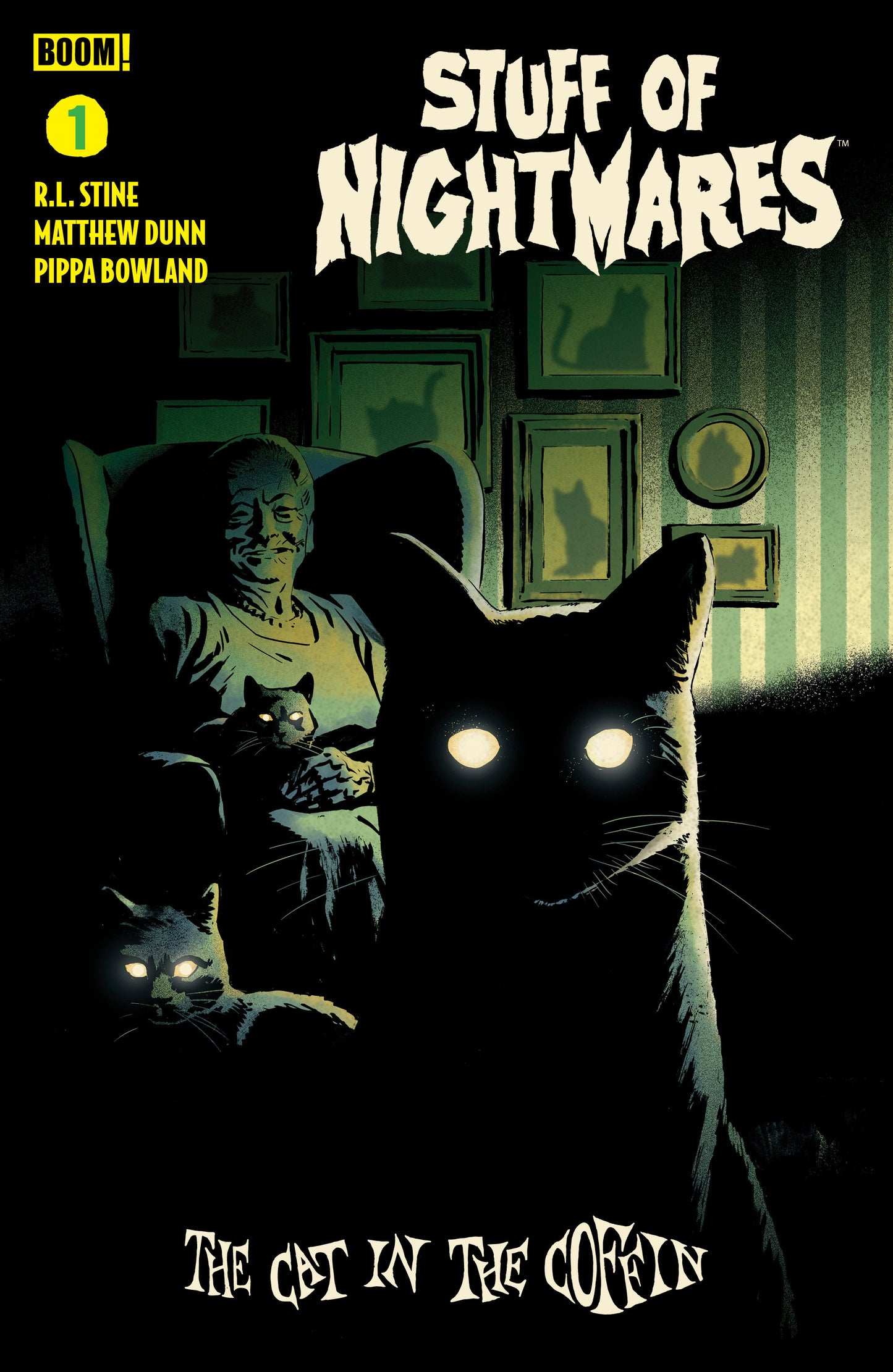 STUFF OF NIGHTMARES: THE CAT IN THE COFFIN #1 C HOMAGE VARIANT (DRESSED, GORHAM)