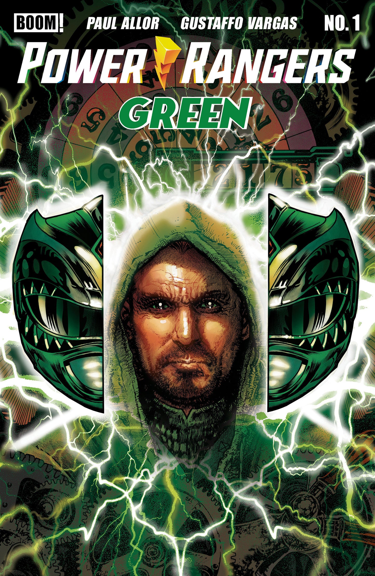 POWER RANGERS GREEN #1 CVR A TONY HARRIS