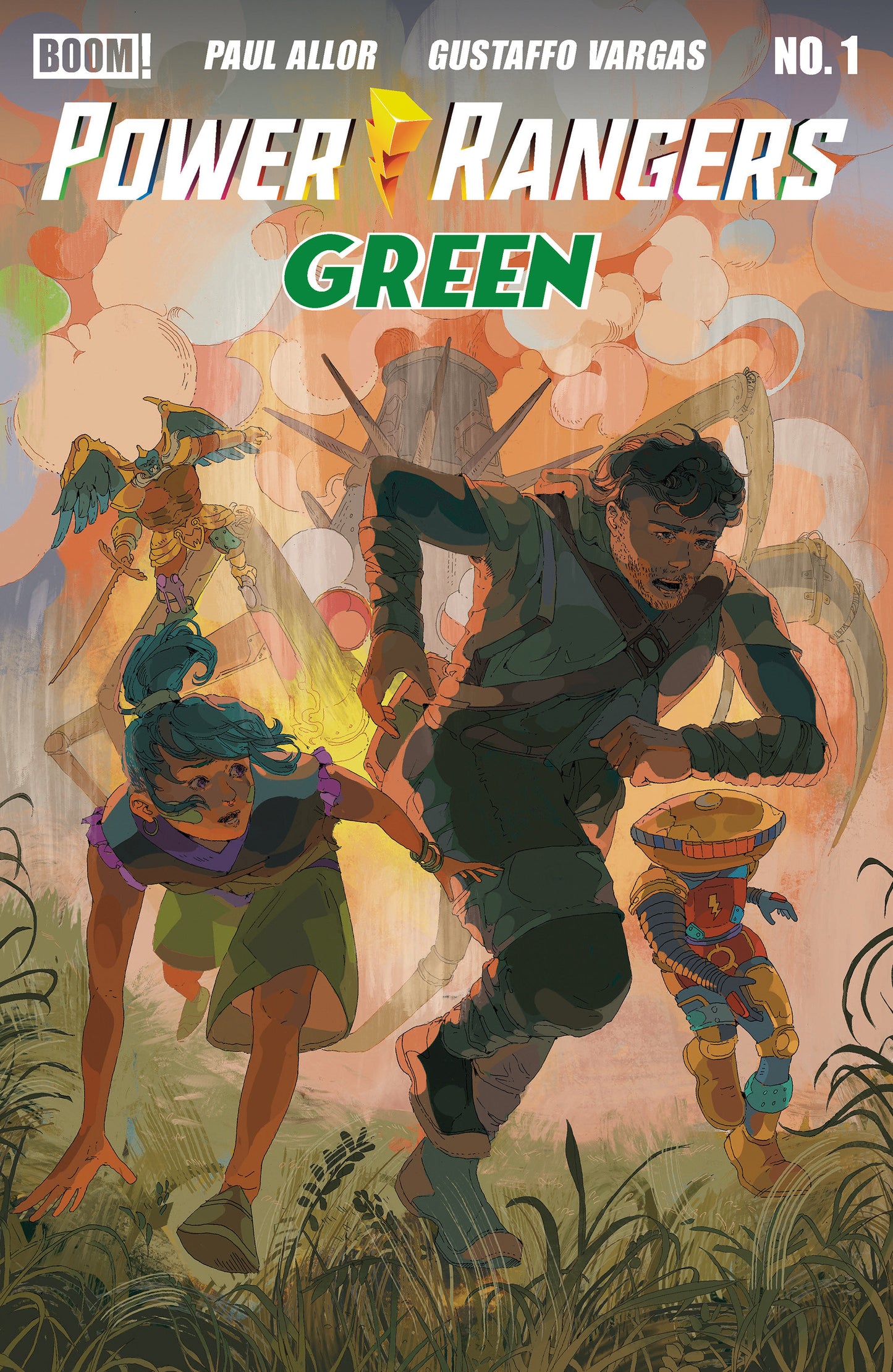 POWER RANGERS GREEN #1 CVR M DEB JJ LEE FOC REVEAL VAR