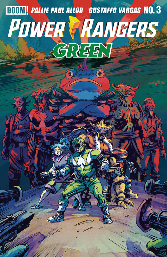 POWER RANGERS GREEN #3 B VARIANT (DRESSED, VARGAS)